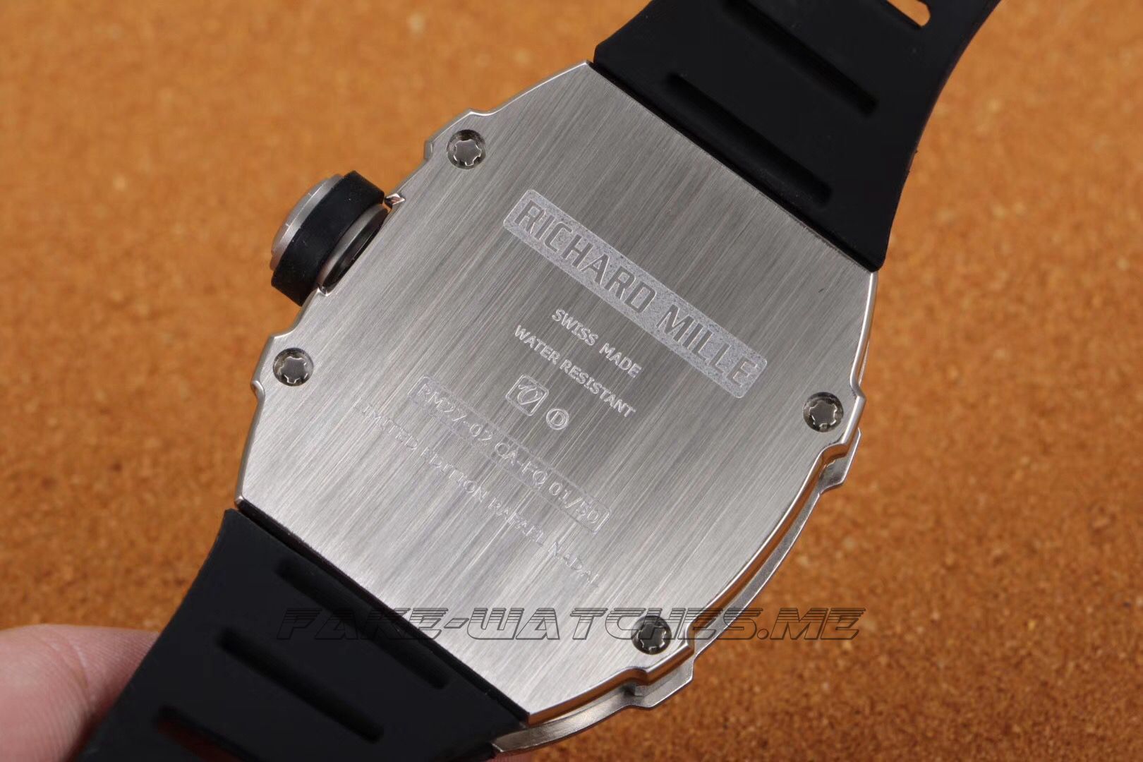Richard Mille RM27-02 Stainless Steel Black & Skeleton Dial